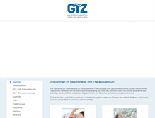 Tablet Screenshot of gtz-friedrichskoog.de
